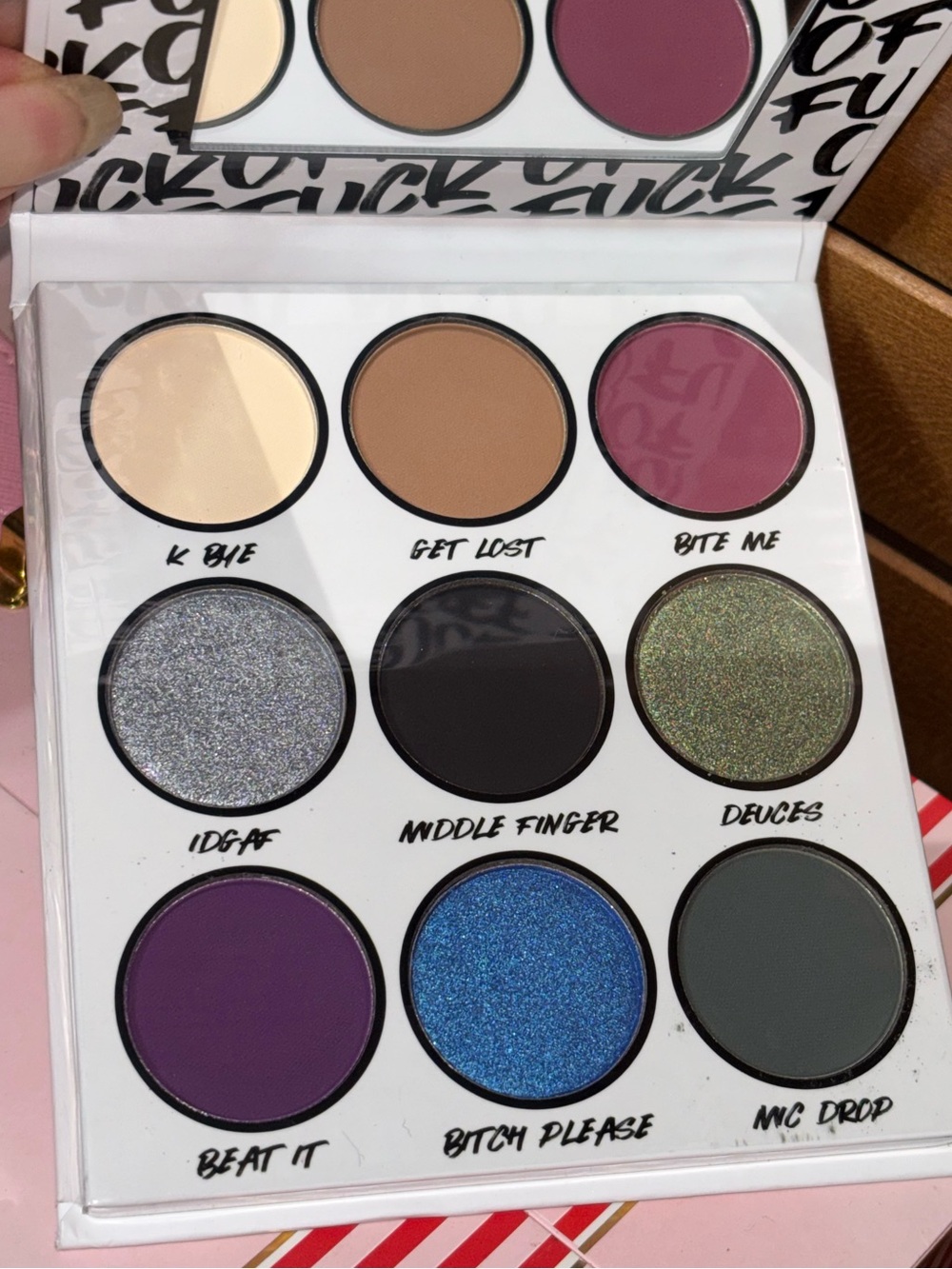 BH Cosmetics F-Off Eyeshadow Palette